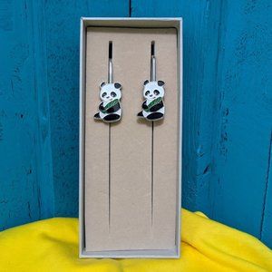 Panda - Metal Bookmark Set - 0080